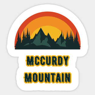 McCurdy Mountain Sticker